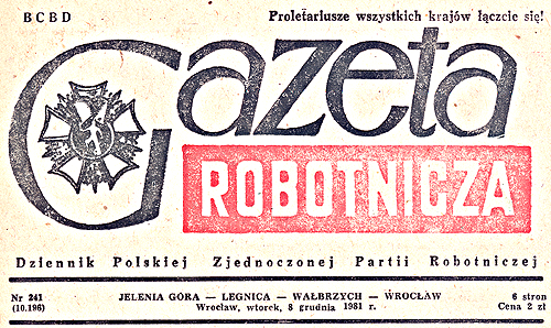 gazeta robotnicza
